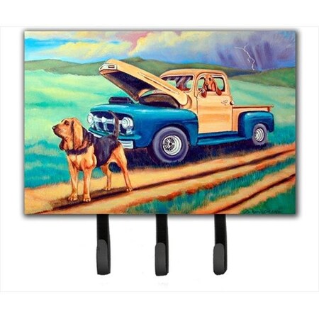 Carolines Treasures Carolines Treasures 7513TH68 Bloodhound Leash Holder Or Key Hook 7513TH68